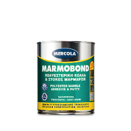 Mercola Marmobond Πολυεστερική Κόλλα & Στόκος Μαρμάρων και Γρανιτών Λευκό 200gr